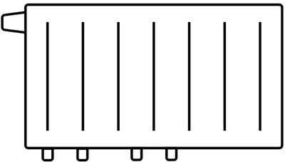 VKM8-L Univerzální levé připojení